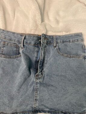 Light Blue Woman’s Skirt